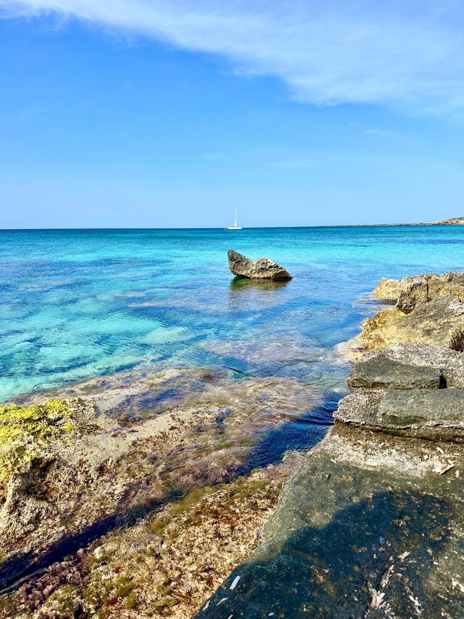 La Casetta Di Glenda A Фавиньяна Экстерьер фото